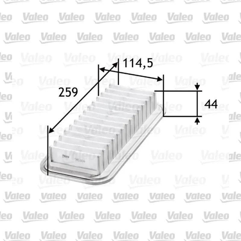 Hava Filtresi VALEO 585059 – Citroen / Toyota