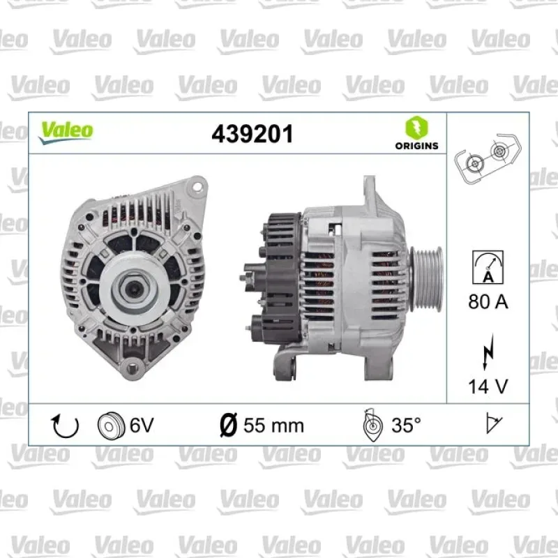 Renault Laguna 2.2 D Alternatör – VALEO 439201