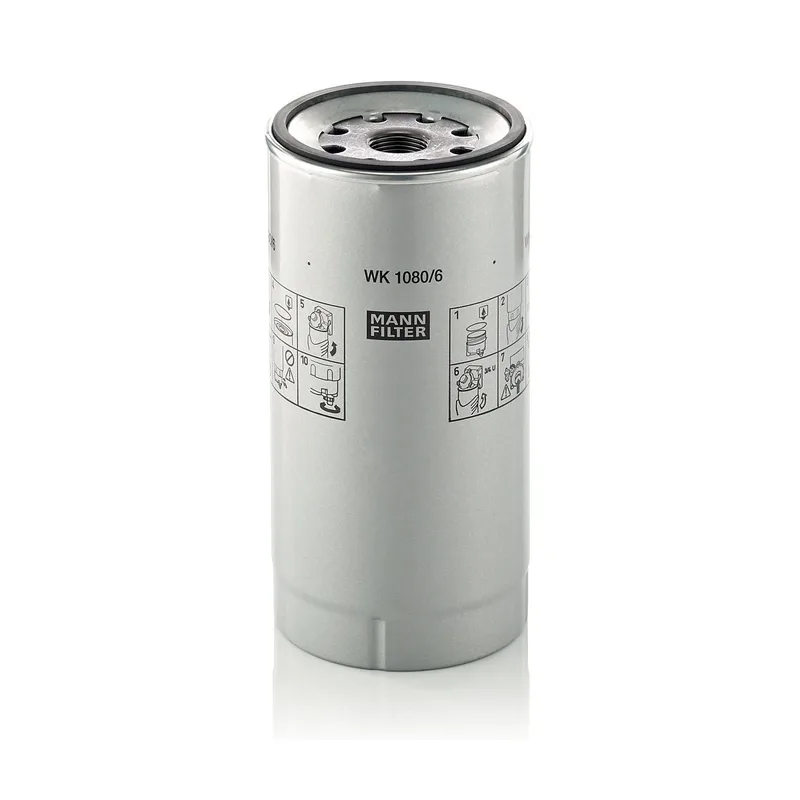 Dizel Yakıt Filtresi MANN-FILTER WK 1080/6 x – Mercedes-Benz / Scania