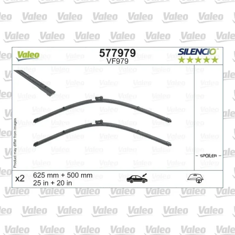 Silecek Süpürgesi Ön VALEO 577979 – Audi A6