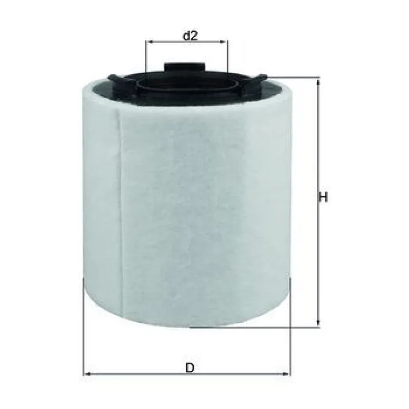 Hava Filtresi MAHLE LX 2831 – AUDI / SEAT / SKODA