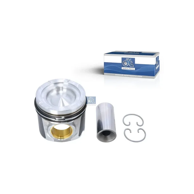 Segmanlı Komple Motor Pistonu DT Spare Parts 3.10129 – MAN TGA / TGS / TGX