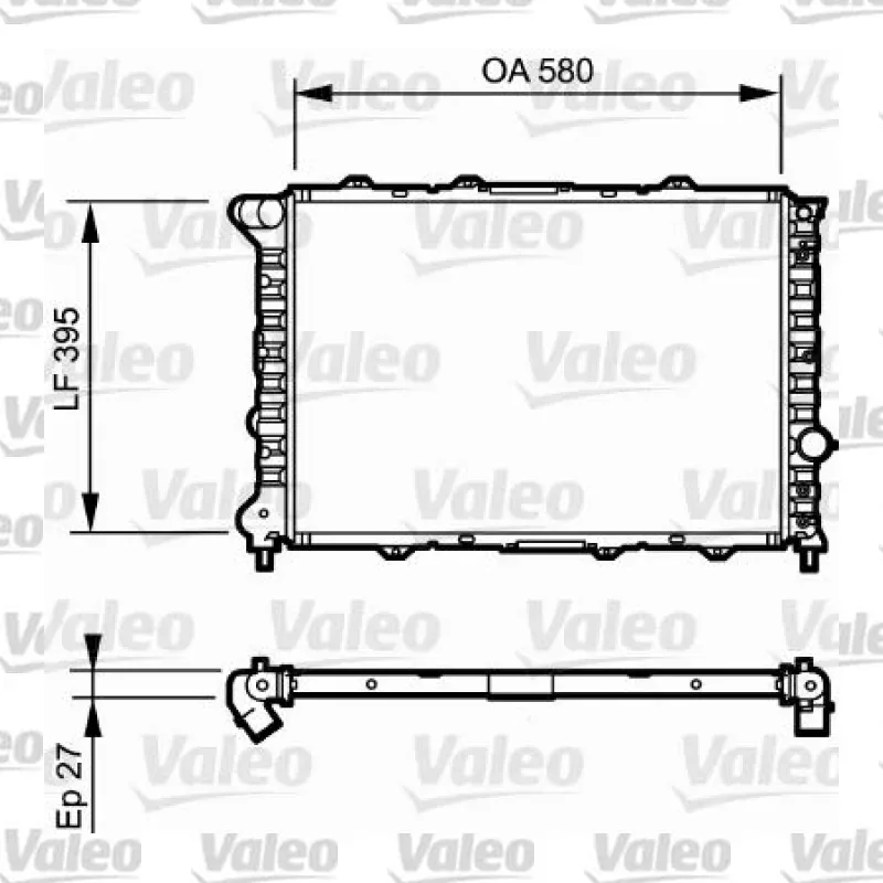 Su Radyatörü VALEO 732248 – Alfa Romeo 156