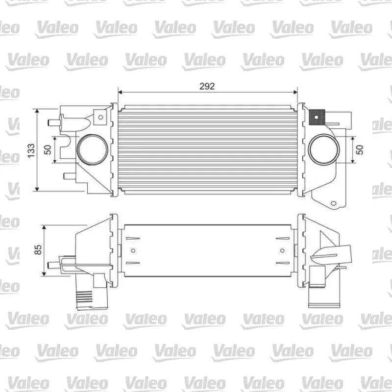 Land Rover Freelander 2.0 DI Turbo Radyatörü – VALEO 822921