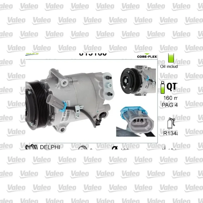 Klima Kompresörü VALEO 813160 – Opel Astra 1.3 CDTI / 1.7 CDTI