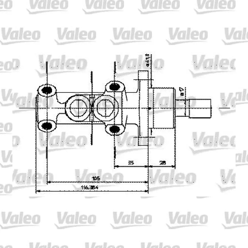 Fren Ana Merkez VALEO 402251 – Volkswagen Transporter