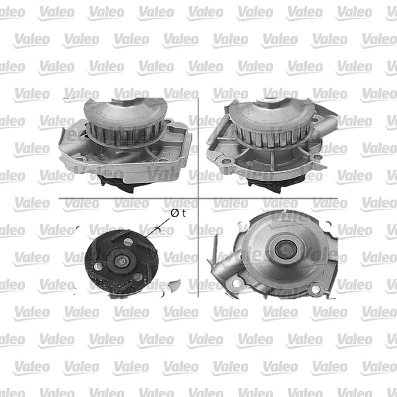 Devirdaim Su Pompası VALEO 506397 – Fiat Punto