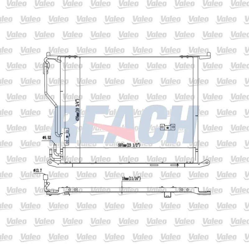 Klima Radyatörü VALEO 814434 – Mercedes-Benz S 350