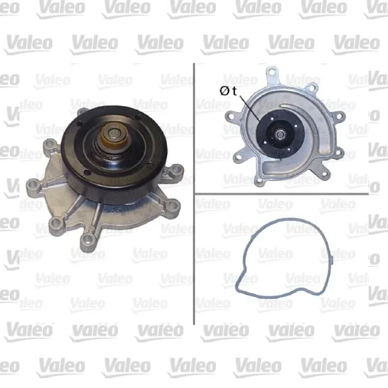 Devirdaim Su Pompası VALEO 506823 – Jeep Grand Cherokee / Cherokee
