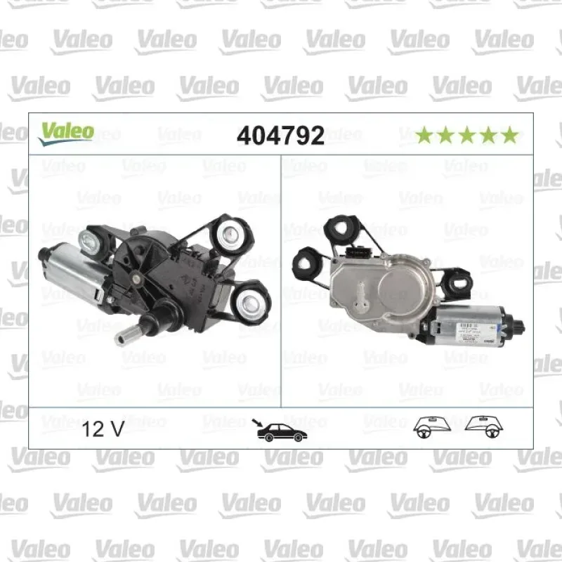 Silecek Mekanizma Motoru Arka VALEO 404792 – Volkswagen Transporter