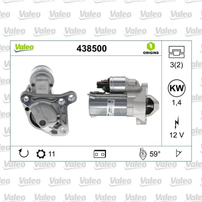 Marş Dinamosu VALEO 438500 – Renault Megane / Scenic
