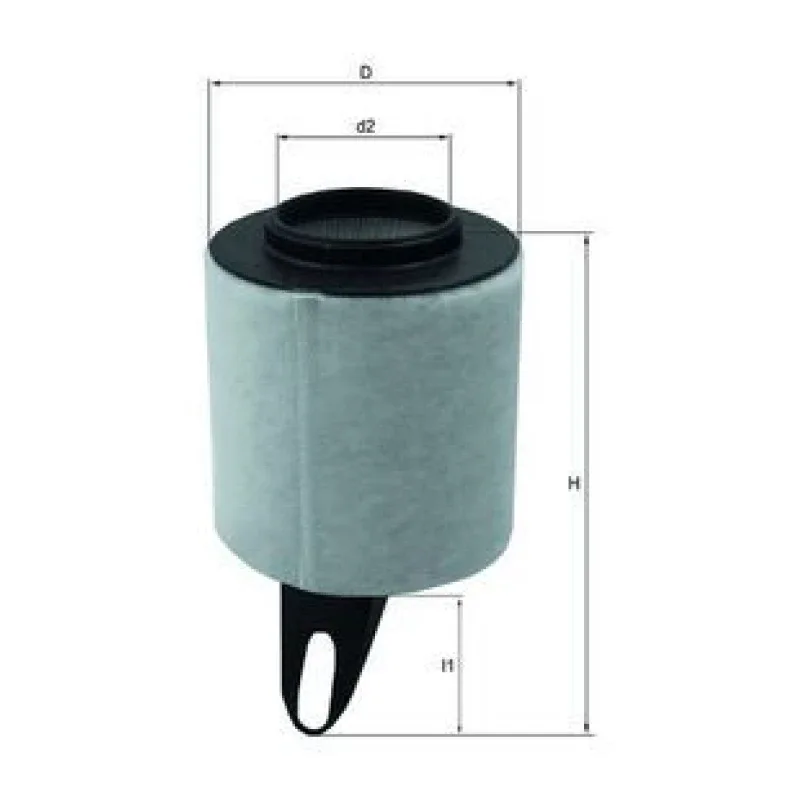 Hava Filtresi MAHLE LX 1650 – BMW 116i / 316i