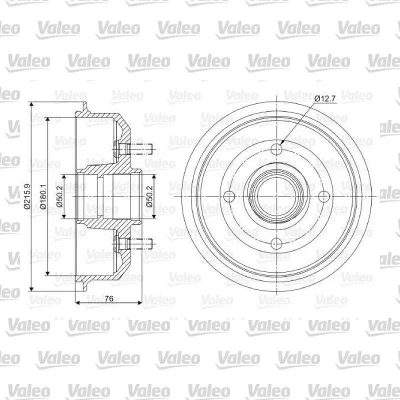 Kampana Arka Sağ veya Sol VALEO 237032 – Ford Fiesta
