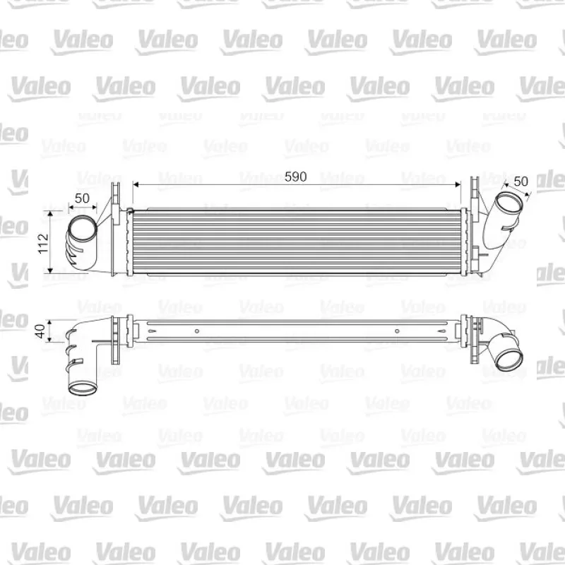 Turbo Radyatörü VALEO 818678 – Dacia Logan