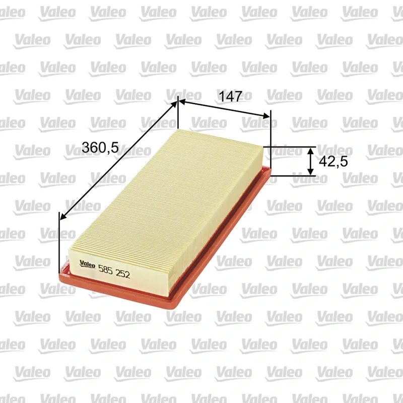 Hava Filtresi VALEO 728702