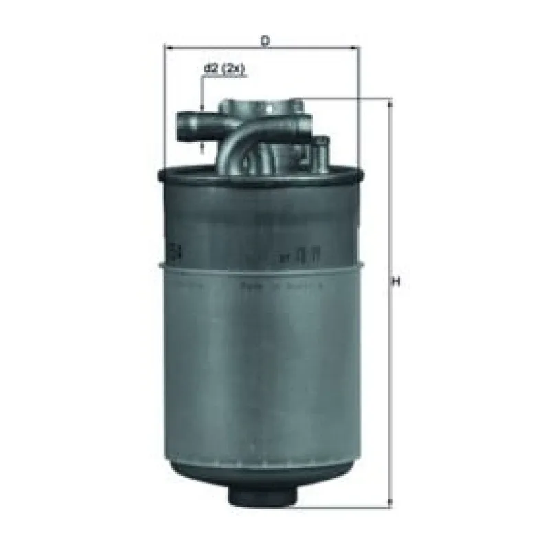Yakıt Filtresi MAHLE KL 154 – AUDI / SKODA / VW