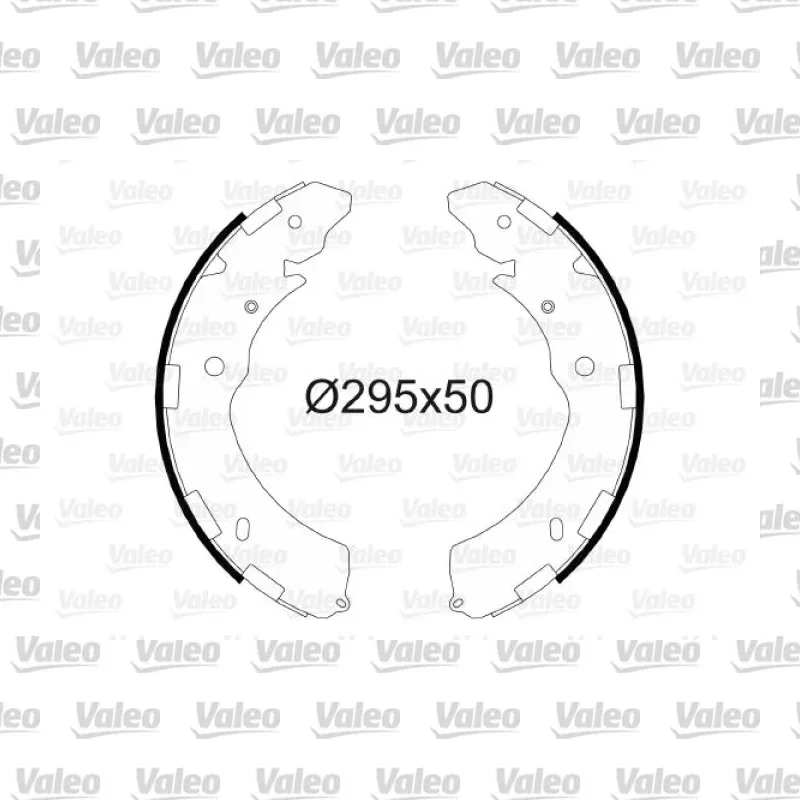 Fren Pabuçlu Balata Arka VALEO 564098 – Mitsubishi L200