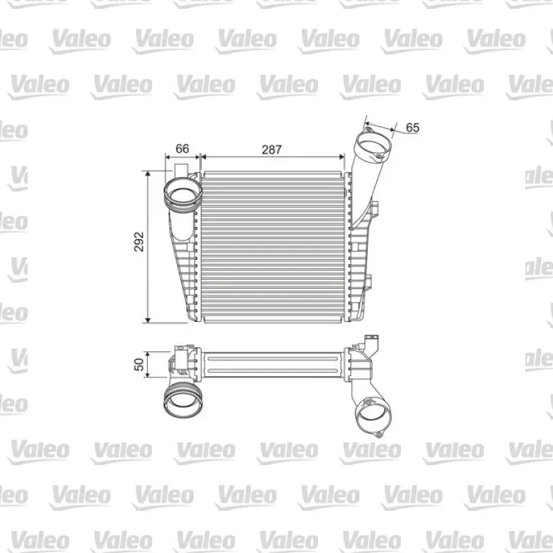 Audi Q7 4.2 TDI Turbo Radyatörü – VALEO 818815