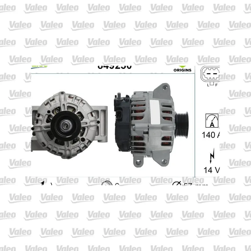 Opel Insignia 2.0 Turbo Alternatör – VALEO 849230