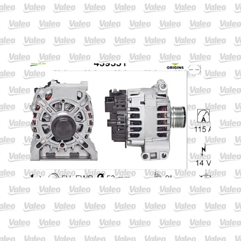 Alternatör VALEO 439551 – Mercedes-Benz A 180