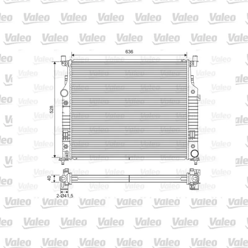 Su Radyatörü VALEO 701569 – Mercedes-Benz ML 350