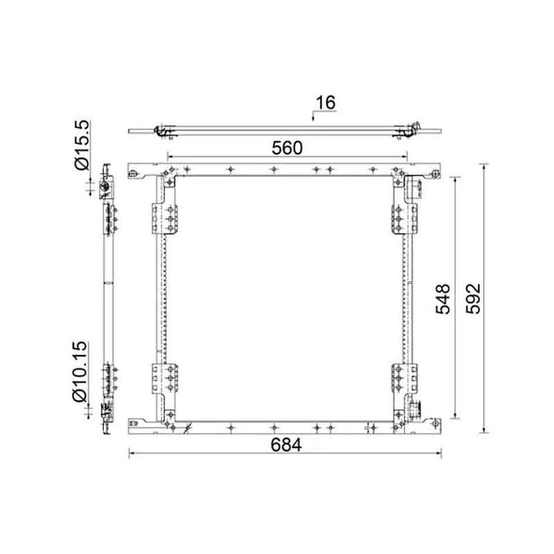 Klima Kondenseri MAHLE AC 852 000S – Mercedes-Benz AXOR