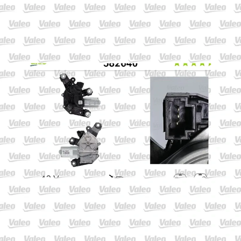 Silecek Mekanizma Motoru Arka VALEO 582640 – Nissan / Dacia