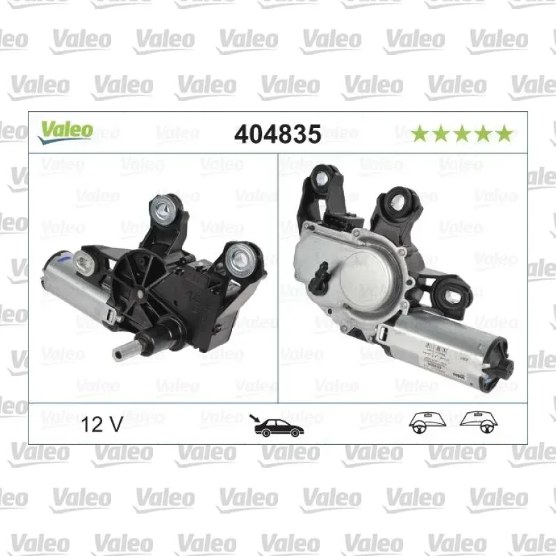 Silecek Mekanizma Motoru Arka VALEO 404835 – Volkswagen Polo