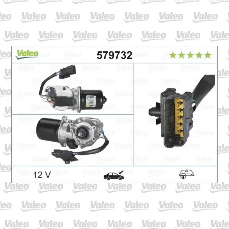 Silecek Mekanizma Motoru Ön VALEO 579732 – Renault / Opel