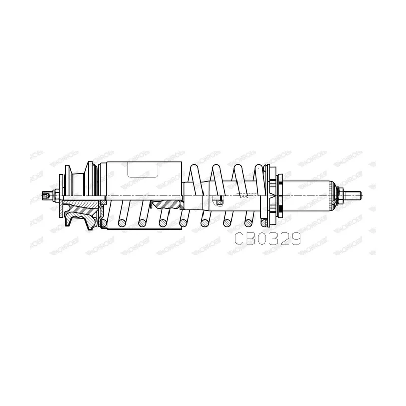 Ön Kabin Amortisörü MONROE CB0329 – Scania R / S