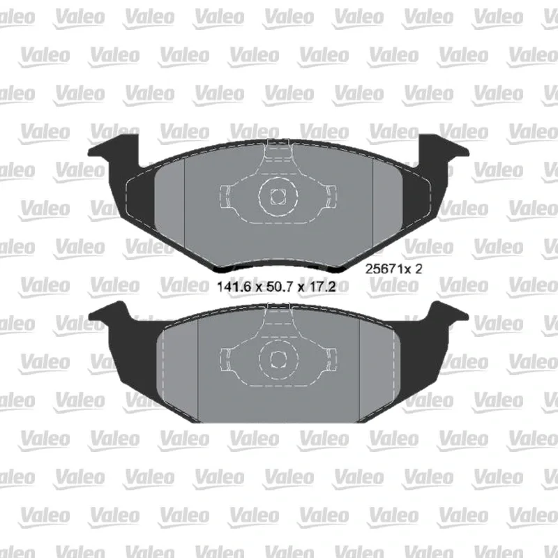 Fren Disk Balata Ön VALEO 671148 – Volkswagen / Seat