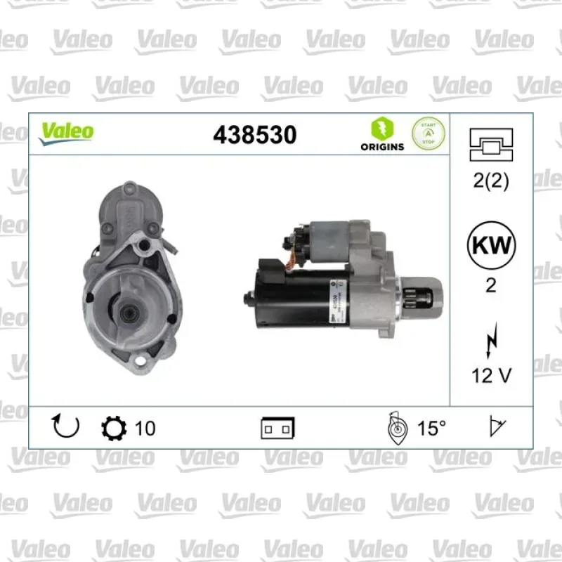 Marş Dinamosu VALEO 438530 – Mercedes-Benz S 500