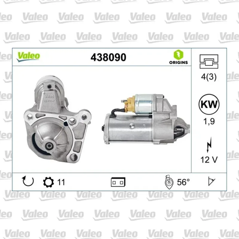 Marş Dinamosu VALEO 438090