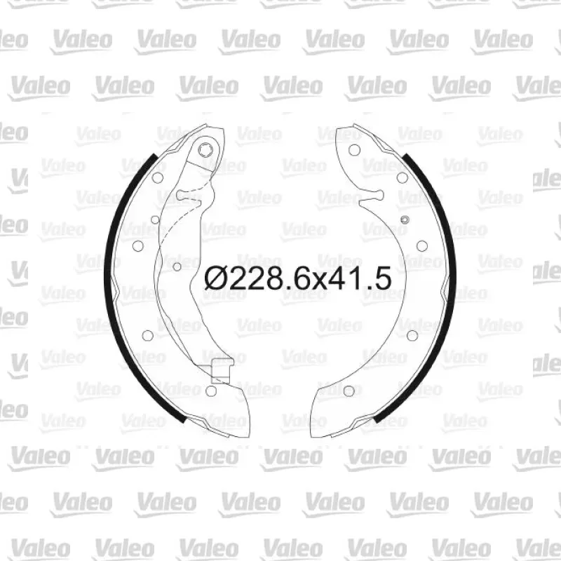 Fren Pabuçlu Balata Arka VALEO 562551 – BMW 318i