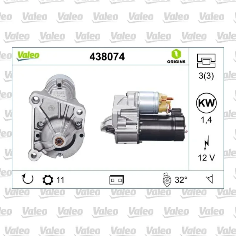 Marş Dinamosu VALEO 438074 – Renault Clio