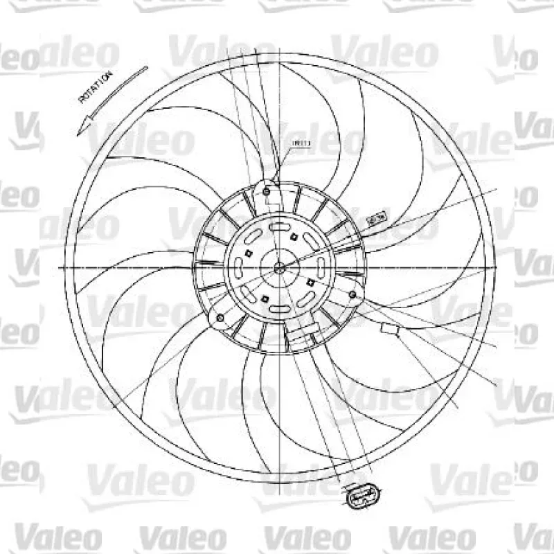 Radyatör Fan ve Motoru VALEO 698424 – Renault Master
