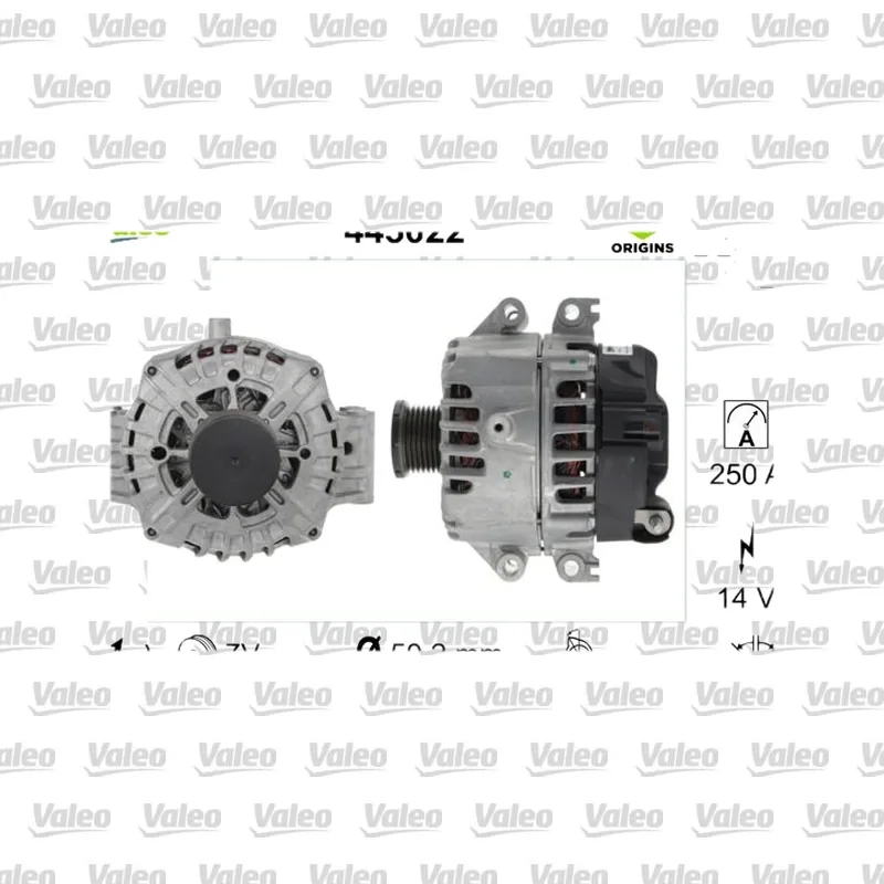 Alternatör VALEO 443022 – BMW X5