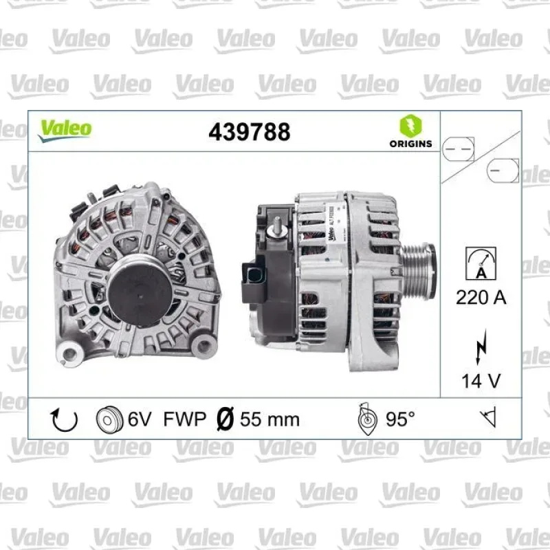 Alternatör VALEO 439788 – BMW X5