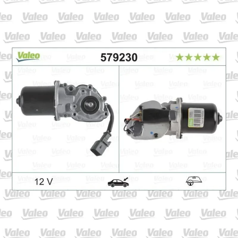 Silecek Mekanizma Motoru Ön VALEO 579230 – Peugeot 406