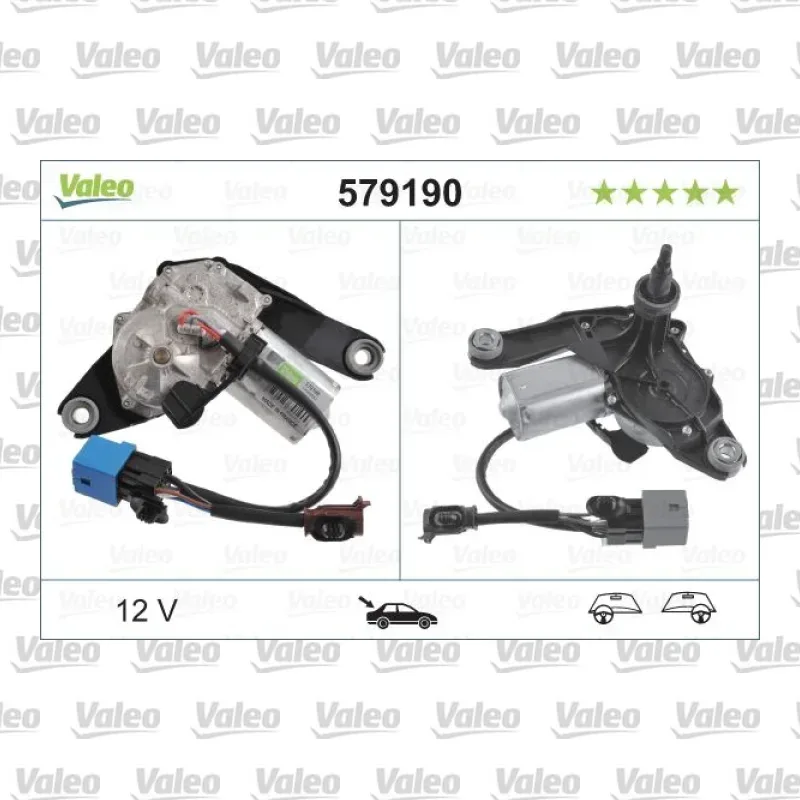 Silecek Mekanizma Motoru Arka VALEO 579190 – Peugeot 106