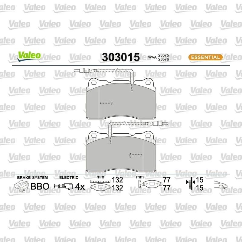 Fiat Ulysse 3.0 Ön Fren Balatası – VALEO 670306