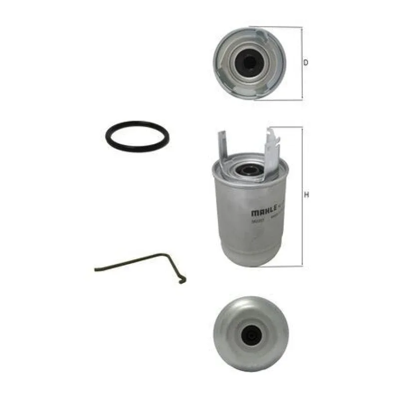 Yakıt Filtresi MAHLE KL 1252D – NISSAN / RENAULT