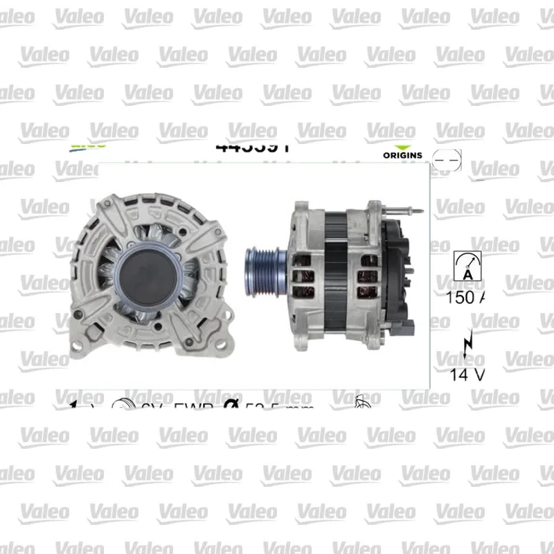 Alternatör VALEO 443391