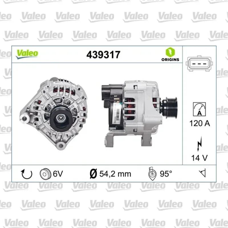 BMW M3 3.2 Alternatör – VALEO 439317