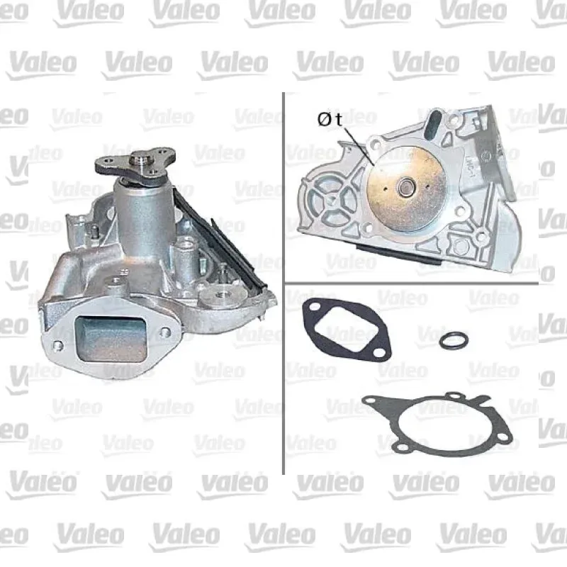 Devirdaim Su Pompası VALEO 506401 – Mazda 323