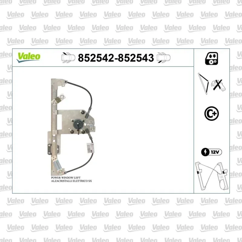 Cam Krikosu Arka Sol VALEO 852542 – Opel Astra