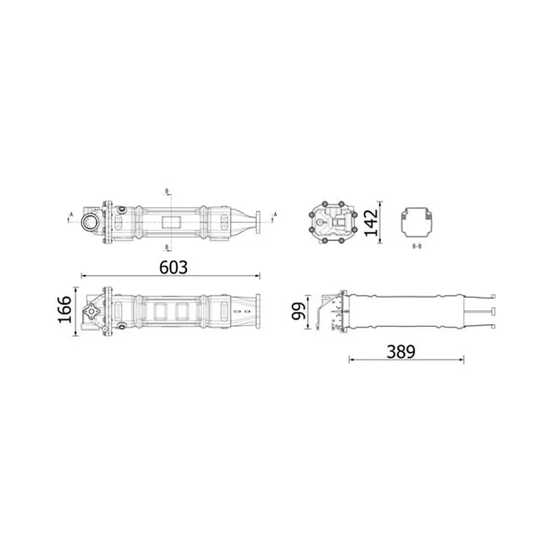 EGR Soğutucusu MAHLE CE 48 000P – MAN TGX
