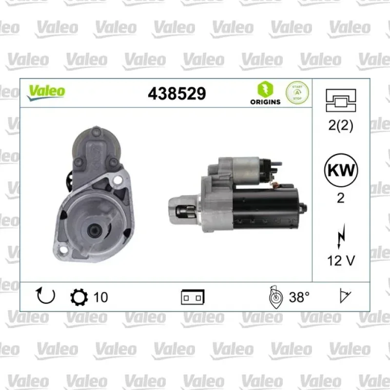 Marş Dinamosu VALEO 438529 – Mercedes-Benz S 500 / G 63