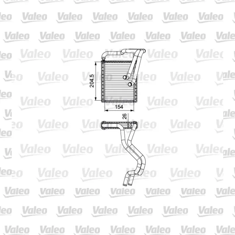 Kalorifer Radyatörü VALEO 812430 – Hyundai / Kia