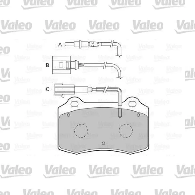 Fren Disk Balata Ön VALEO 670859 – Seat Leon